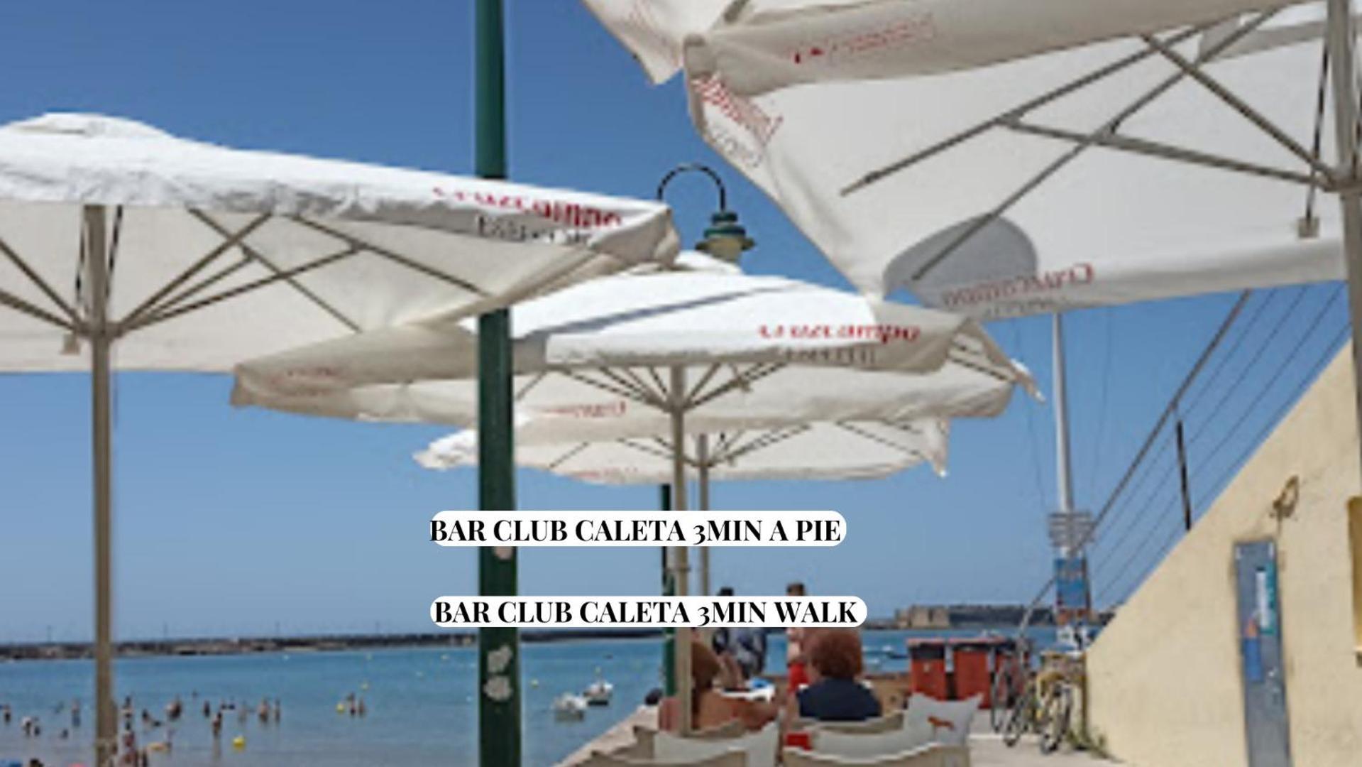 Apartamento Playa La Caleta Кадис Экстерьер фото